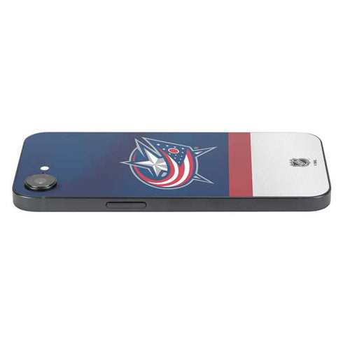 NHL Columbus Blue Jackets Alternate Jersey iPhone 16e Skin